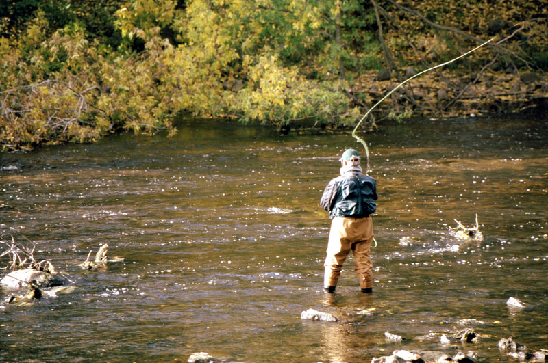 canstockphoto1609850 man in stream fishing